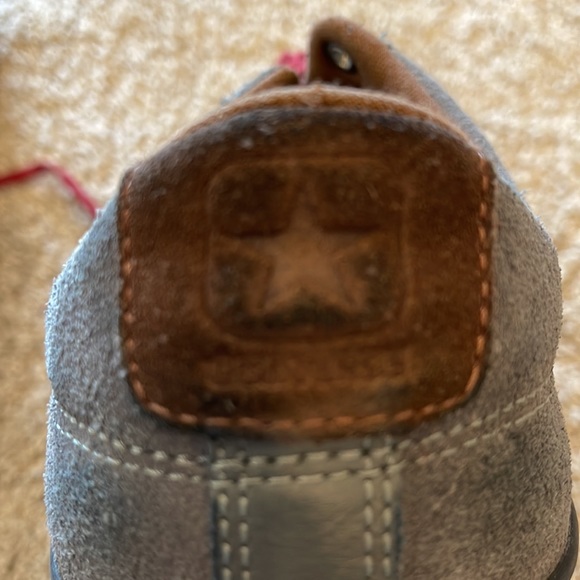Converse CONS Star Player Grey Suede Sneakers - Picture 6 of 9